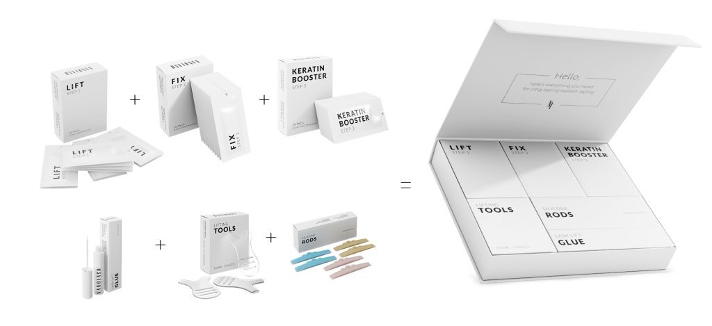 nanolash ögonfranslyftning och lamineringskit hemma